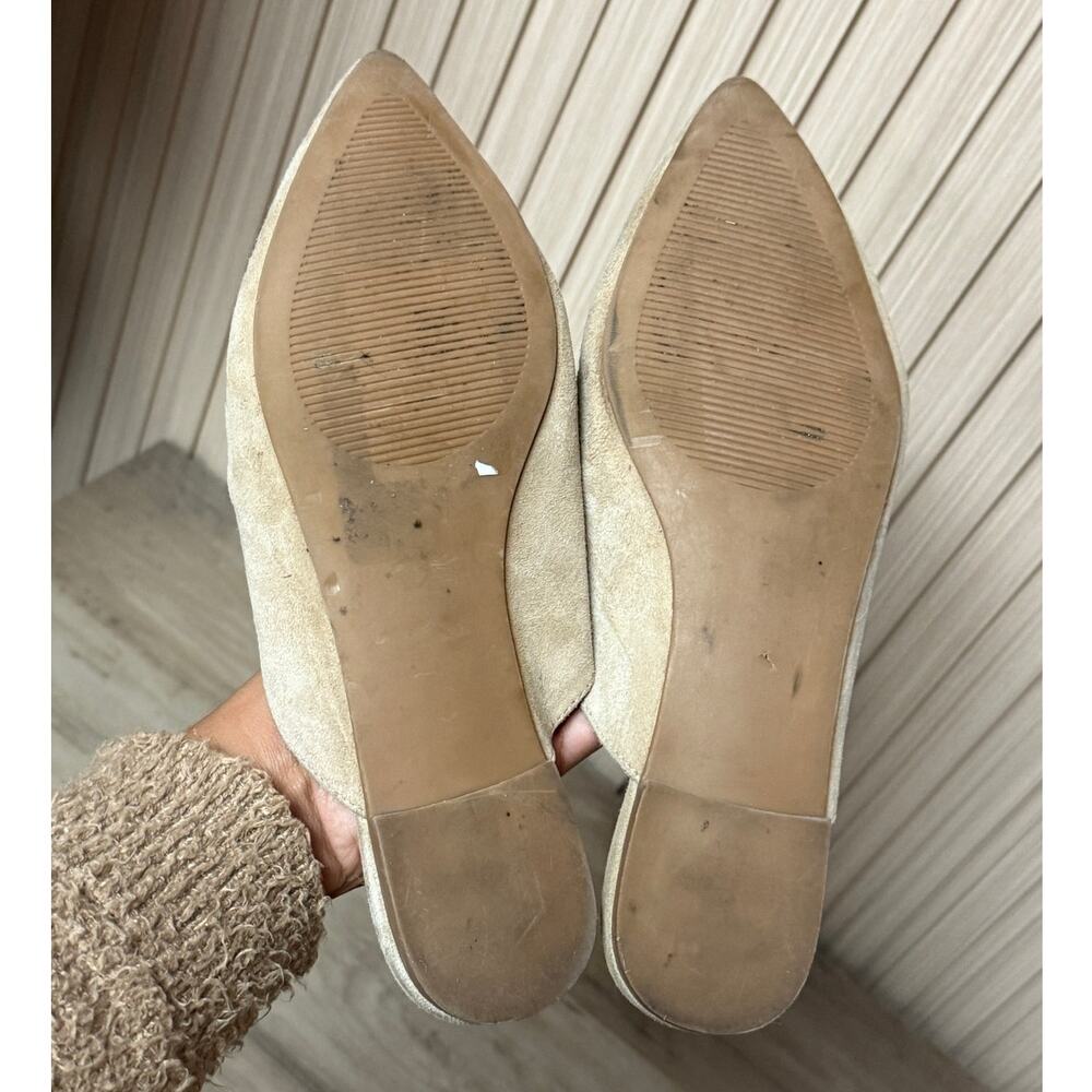 Steve Madden Almah Leather Suede Flat Mule Women’s Size 7M - Picture 6 of 11